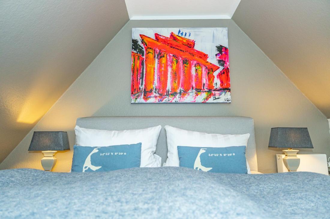 Maritim Und Individuell In Wenningstedt Mit Balkon Apartman Kültér fotó