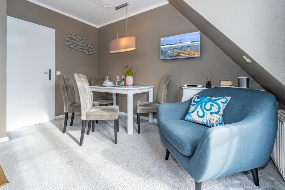 Maritim Und Individuell In Wenningstedt Mit Balkon Apartman Kültér fotó
