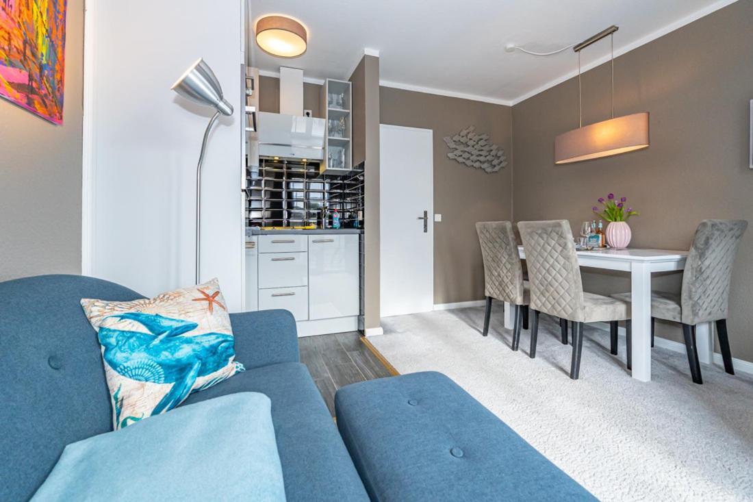 Maritim Und Individuell In Wenningstedt Mit Balkon Apartman Kültér fotó