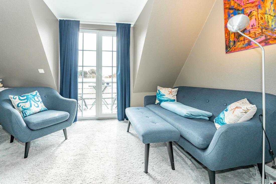Maritim Und Individuell In Wenningstedt Mit Balkon Apartman Kültér fotó